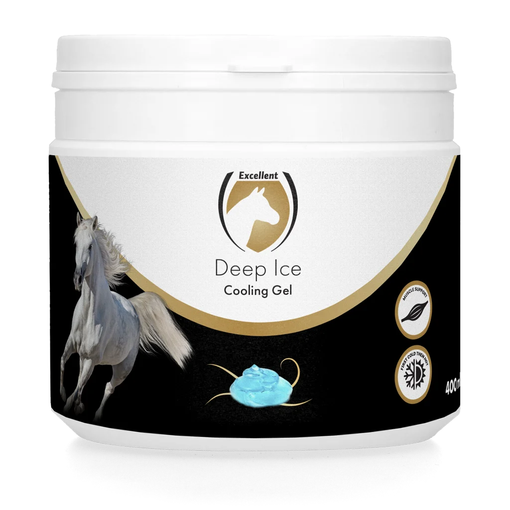 Kühlgel für Pferde nach der Belastung, 400 ml – Excellent Horse Deep Ice Cooling Gel – Bild 1