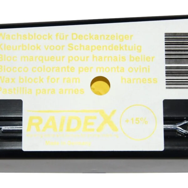 Markierblock für alle Wetterbedingungen, Gelb – Raidex