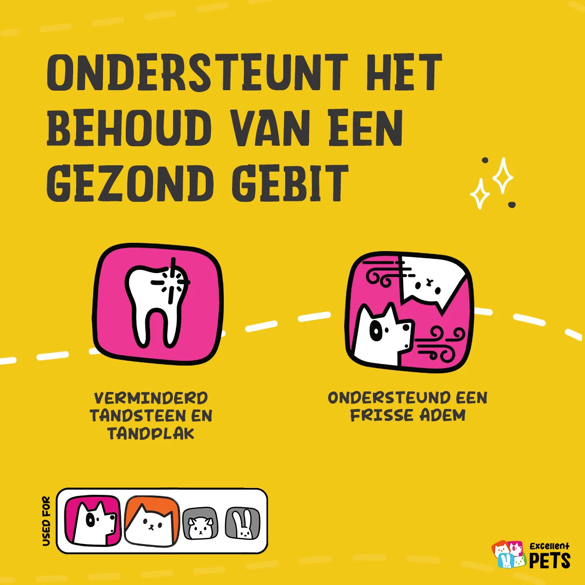Zahnergänzungsfuttermittel für Hunde und Katzen, 150 g – Excellent Pets Dental Care Seaweed – Bild 3