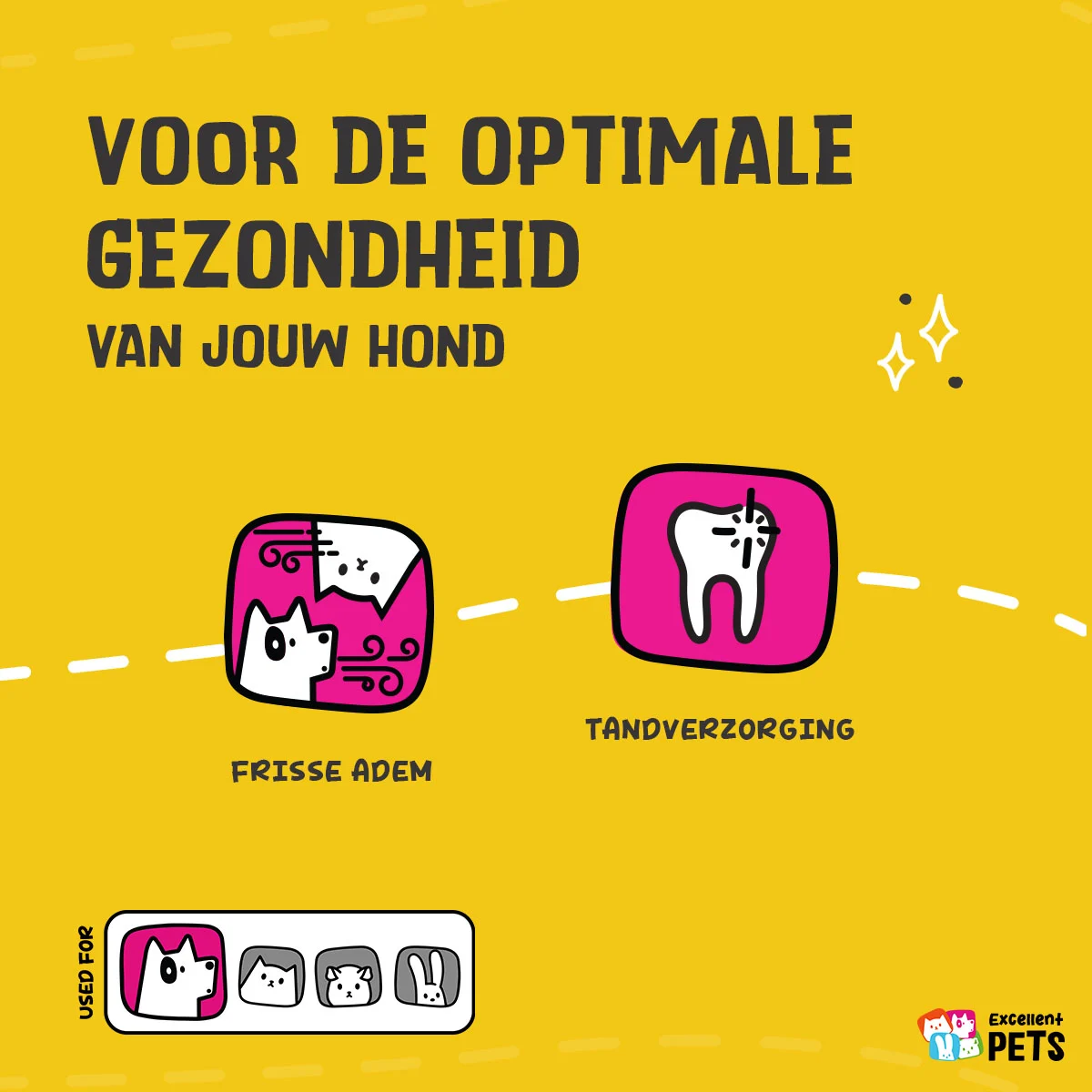 Zahnkapseln für Hunde, 90 Stück – Excellent Pets Dental Oral Care Capsules – Bild 3