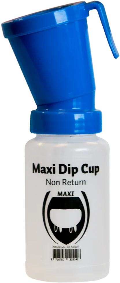 DIPB0307.png Dippbecher mit Rücklaufschutz, ca. 300 ml – Excellent Maxi Dip Cup – Bild 1
