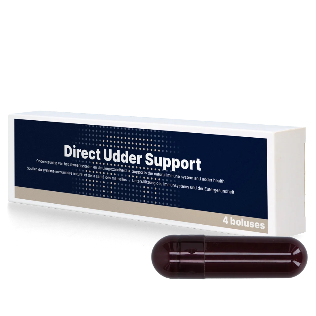 DIRE010.png Euterbolus für Milchkühe mit schwarzem Knoblauch, 4 x 60 g – Direct Bolus Udder Support – Bild 1