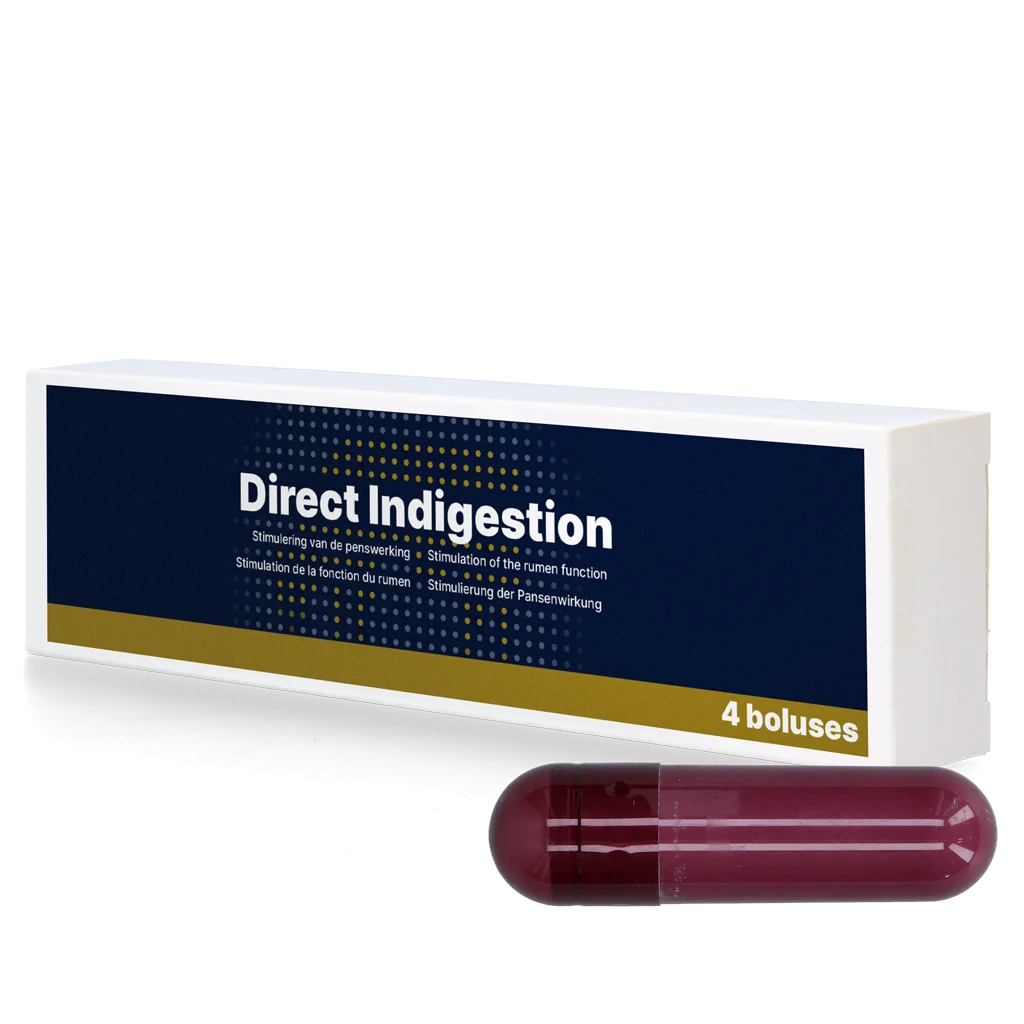 Pansenbolus für ausgewachsene Rinder, 4 x 76 g – Direct Bolus Indigestion – Bild 1