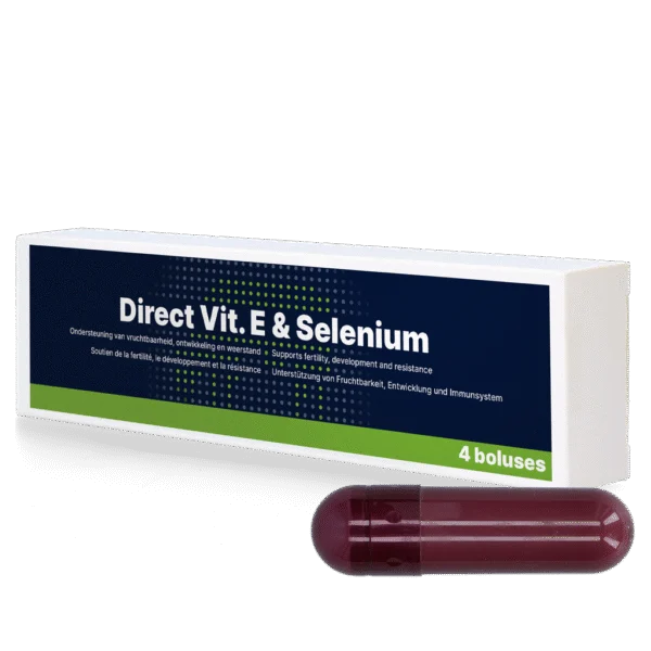Selenbolus für Rinder mit Vitamin E, 4 x 105 g – Direct Bolus Vit. E & Selenium