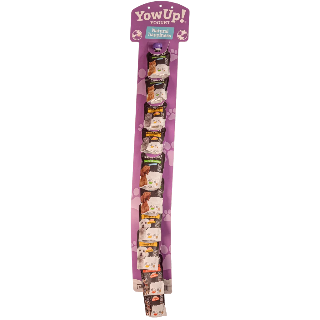 Joghurthergänzung für Hunde mit Lachs und Fischöl – YowUp! Yogurt Dogs Skin & Hair Salmon – Bild 2