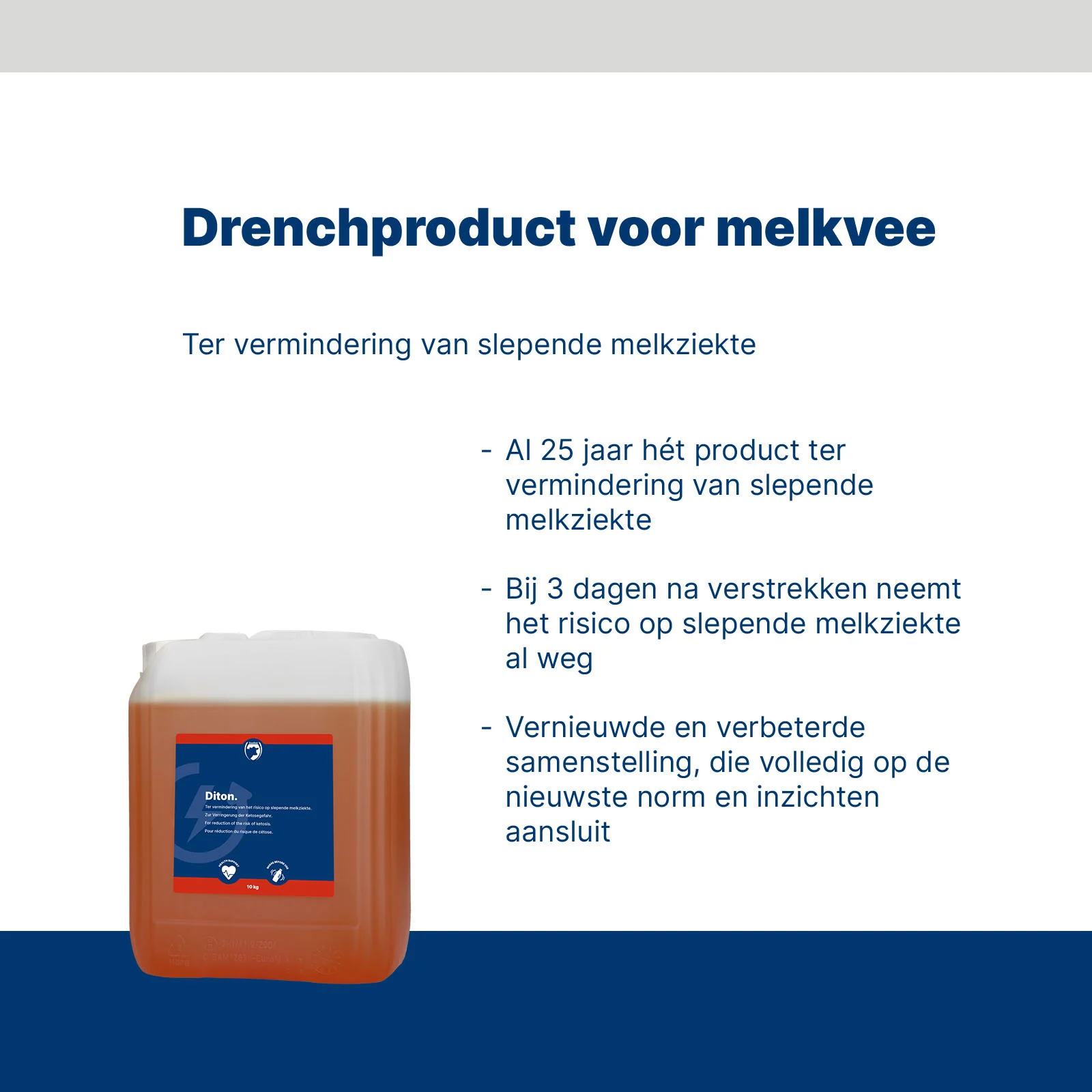 Drenchprodukt für Milchkühe, 10 kg – Excellent Diton – Bild 3