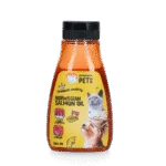 Lachsöl für Hunde und Katzen aus Norwegen, 250 ml in einer Quetschflasche – Excellent Pets Norwegian Salmon Oil