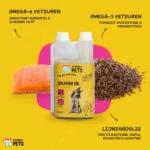 Lachsöl für Hunde mit Omega 3 und 6, 500 ml – Excellent Pets Dog Salmon Oil – Bild 5
