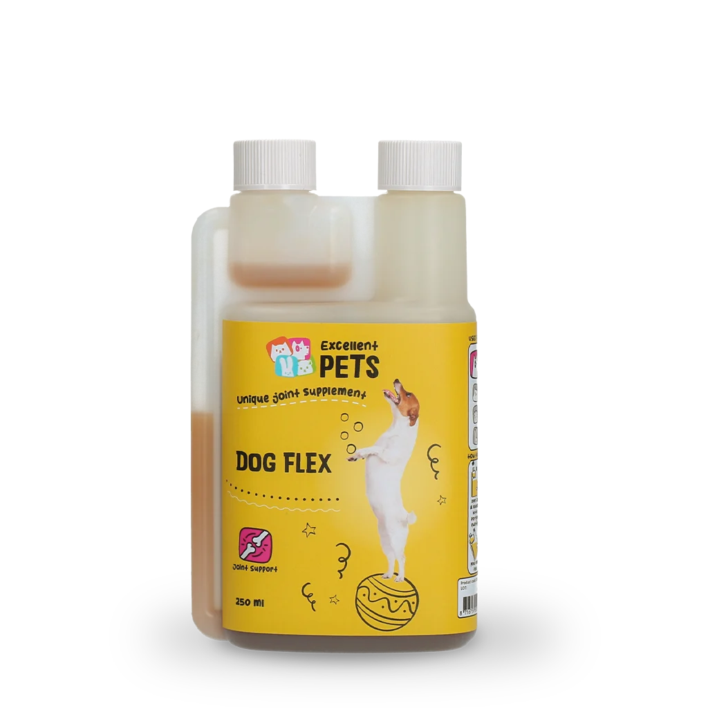 Gelenkergänzung für Hunde, flüssig, 250 ml – Excellent Pets Dog Flex – Bild 1