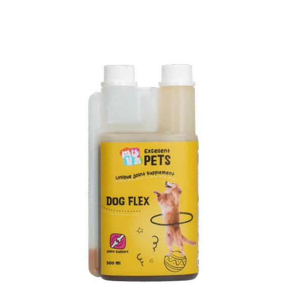 Gelenksupplement für Hunde, flüssig, 500 ml – Excellent Pets Dog Flex