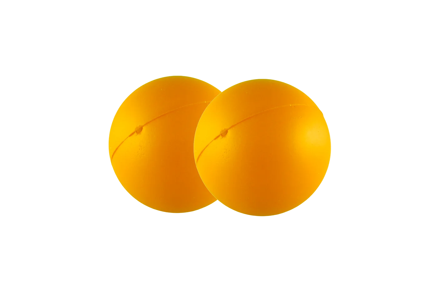 DOGG0010G.png Hundebälle aus weichem Schaumstoff, Ø 4 cm – Doggy Fun Soft Foam balls 2-pack – Bild 1