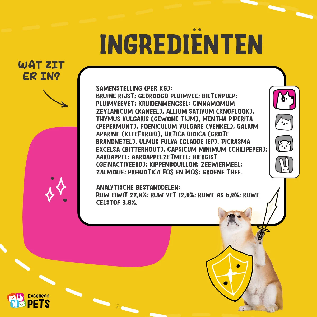 Hundesupplement mit Präbiotika in Pelletform, 180 g – Excellent Pets Dog Parex – Bild 4
