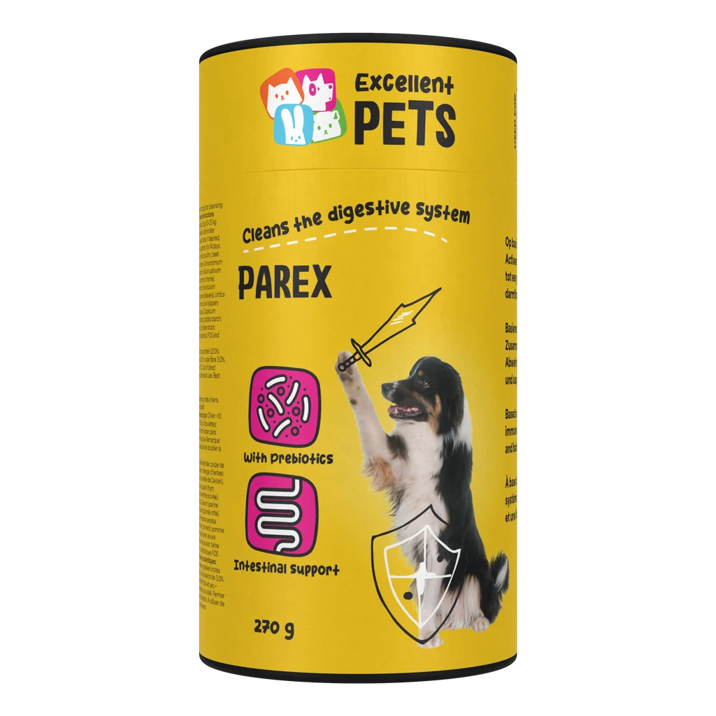 Hundesupplement mit Präbiotika in Pelletform, 270 g – Excellent Pets Dog Parex – Bild 1