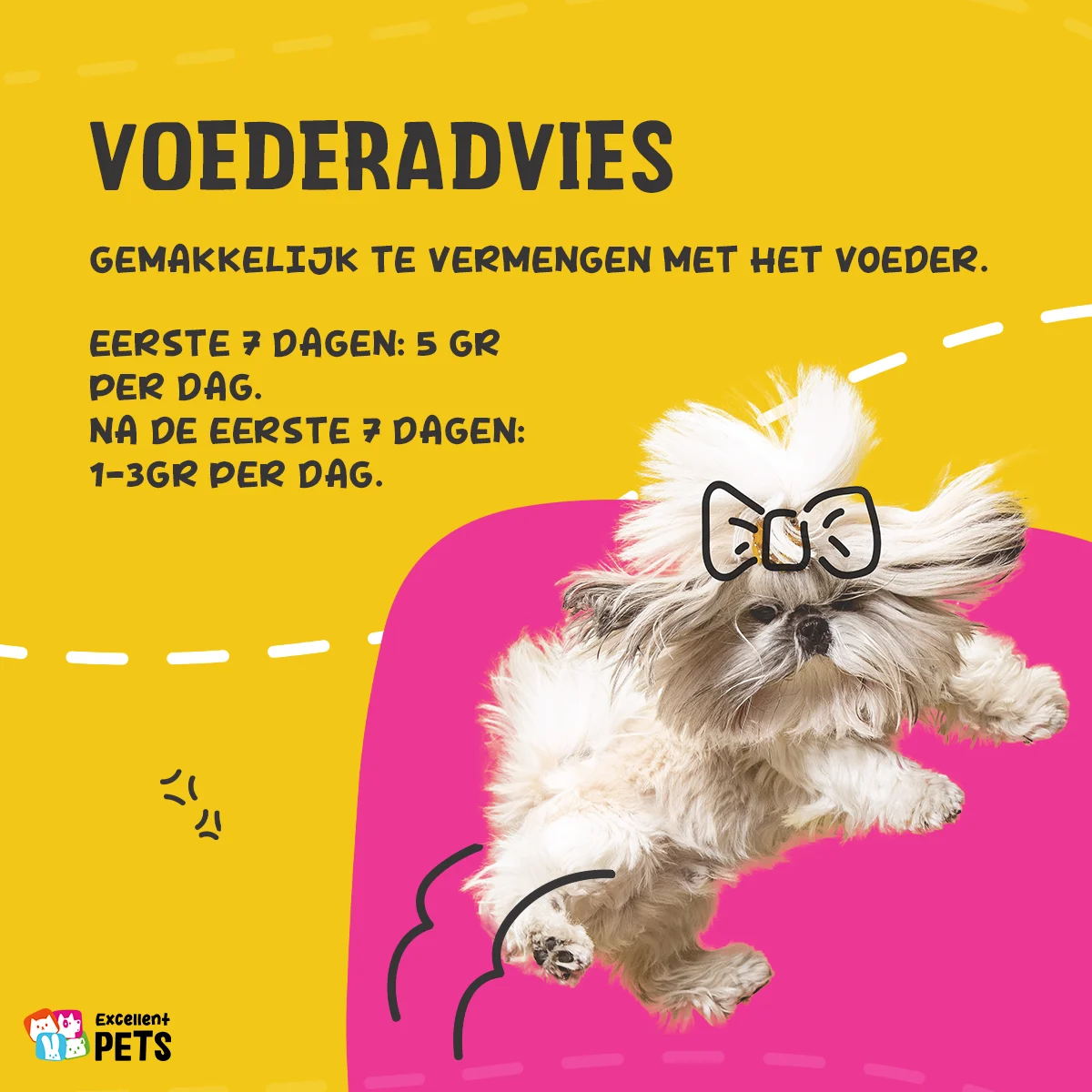 Gelenksupplement für Hunde in Pulverform, 100 g – Excellent Pets Dog Mobility+ – Bild 6