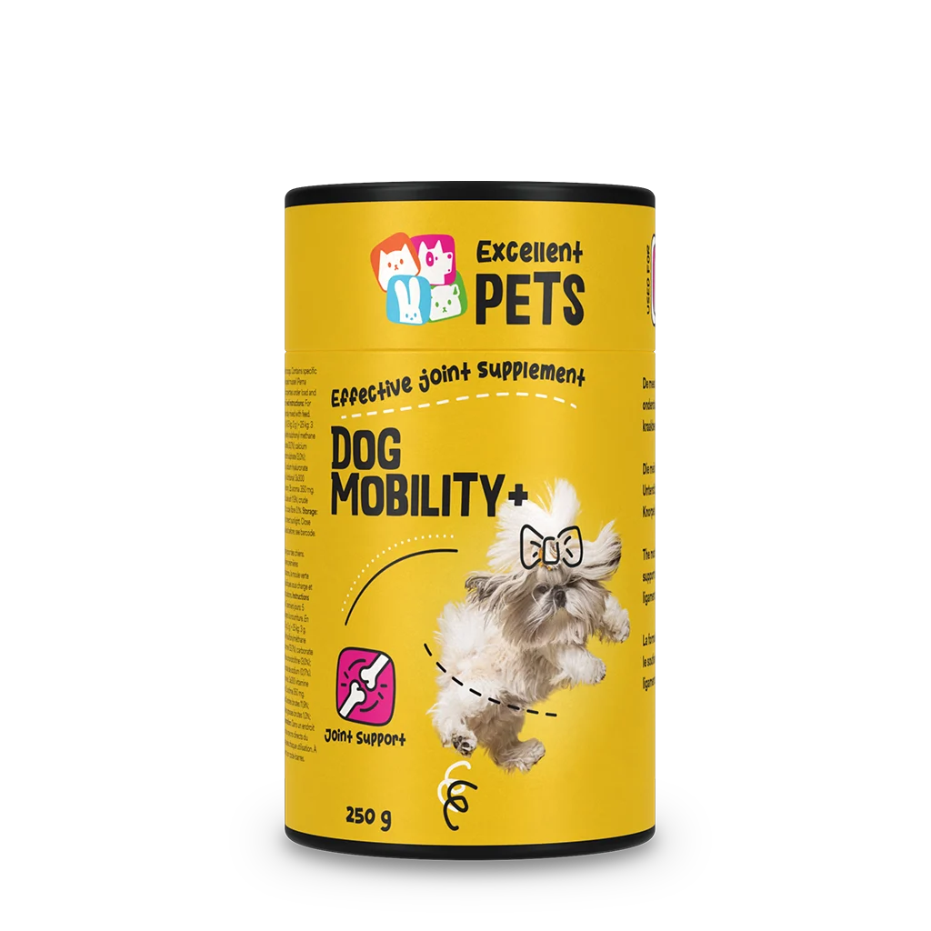 Gelenk Ergänzungsfuttermittel für Hunde in Pulverform, 250 g – Excellent Pets Dog Mobility+ – Bild 1