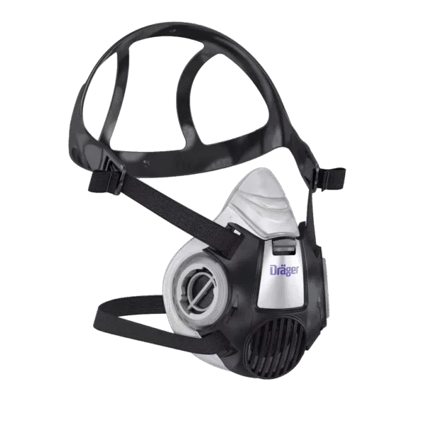 Halbmaske mit Silikonmaskenkörper und Bajonettanschluss, M – Dräger X-plore 3300