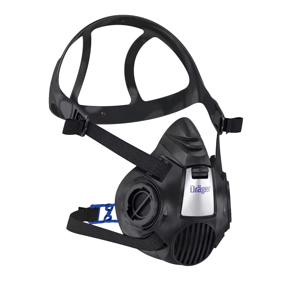 Halbmaske mit DrägerFlex und Bajonettanschluss, L – Dräger X-plore 3500 – Bild 1