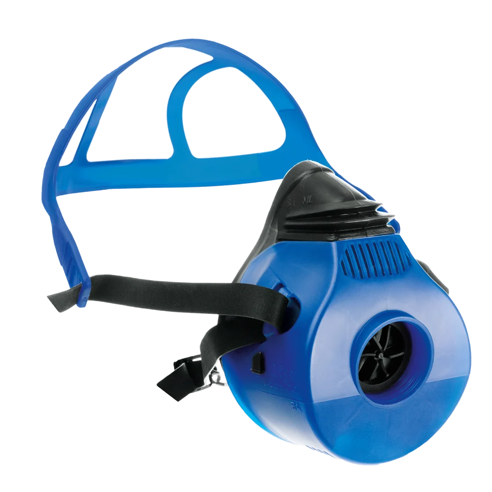 Halbmaske mit RD40-Rundgewindeanschluss, M/L – Dräger X-plore 4740 – Bild 1