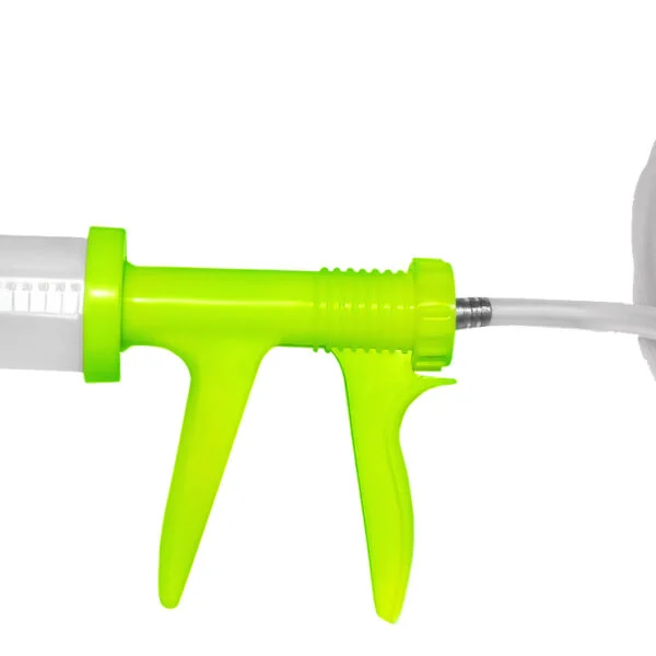 Automatische Drenchpistole mit 12 cm langer Sonde, 80 ml – Hofman Animal Care Drench-gun Automatic