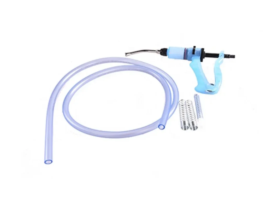 Drenchspritze für Schafe, 25 ml mit Metallmundstück – NJ Philips Drenchgun – Bild 2
