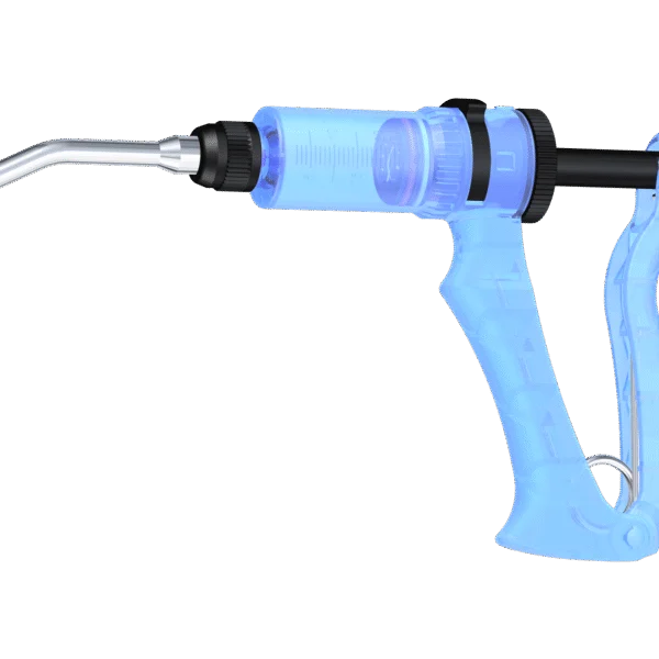 Drenchspritze für Schafe, 25 ml mit Metallmundstück – NJ Philips Drenchgun