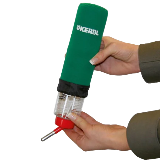 Thermohülle für Trinkflasche mit Kordelzug, 500 ml – Kerbl – Bild 5