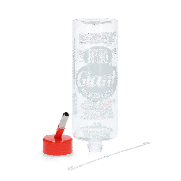 Kunststofftrinkflasche für Nagetiere, 1100 ml – Classic Crystal Deluxe