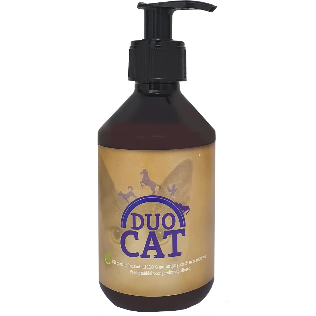 Pferdefett für Katzen, geschmolzen, 250 ml – Duo Cat – Bild 1