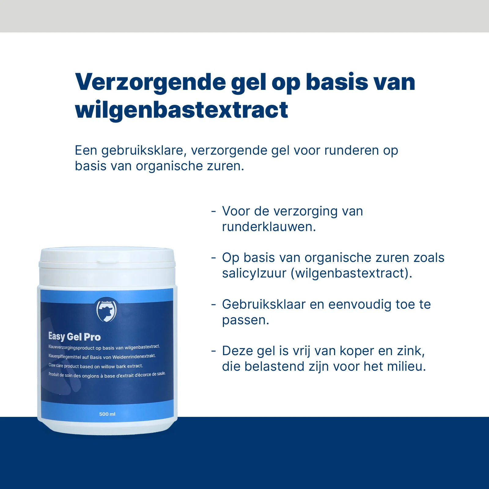 Pflegegel für Rinder mit Weidenrindenextrakt – Excellent Easy Gel Pro – Bild 2