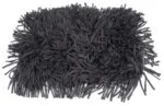 Schnüffelmatte für Hunde mit Stoffstreifen, Grau, 44 x 28 cm – Eat Slow Live Longer Play Mat
