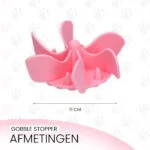 Anti Schling Einsatz für Hunde aus Silikon mit Saugnäpfen, M, Bodendurchmesser 11,5 cm, Rosa – Eat Slow Live Longer Gobble Stopper – Bild 5