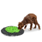 Schnüffelmatte mit Kordelzug Ø 50 cm – Eat Slow Live Longer Snuffle Mat – Bild 2