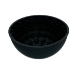 Anti Schling Napf für Hunde mit rundem Boden und Noppen, Ø 17 cm, Grau – Eat Slow Live Longer Lick Mat Wobble Bowl – Bild 3