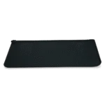 Futternapfunterlage aus Silikon mit erhöhtem Rand, S 30 x 48 cm, Grau – Eat Slow Live Longer Spill Mat – Bild 3