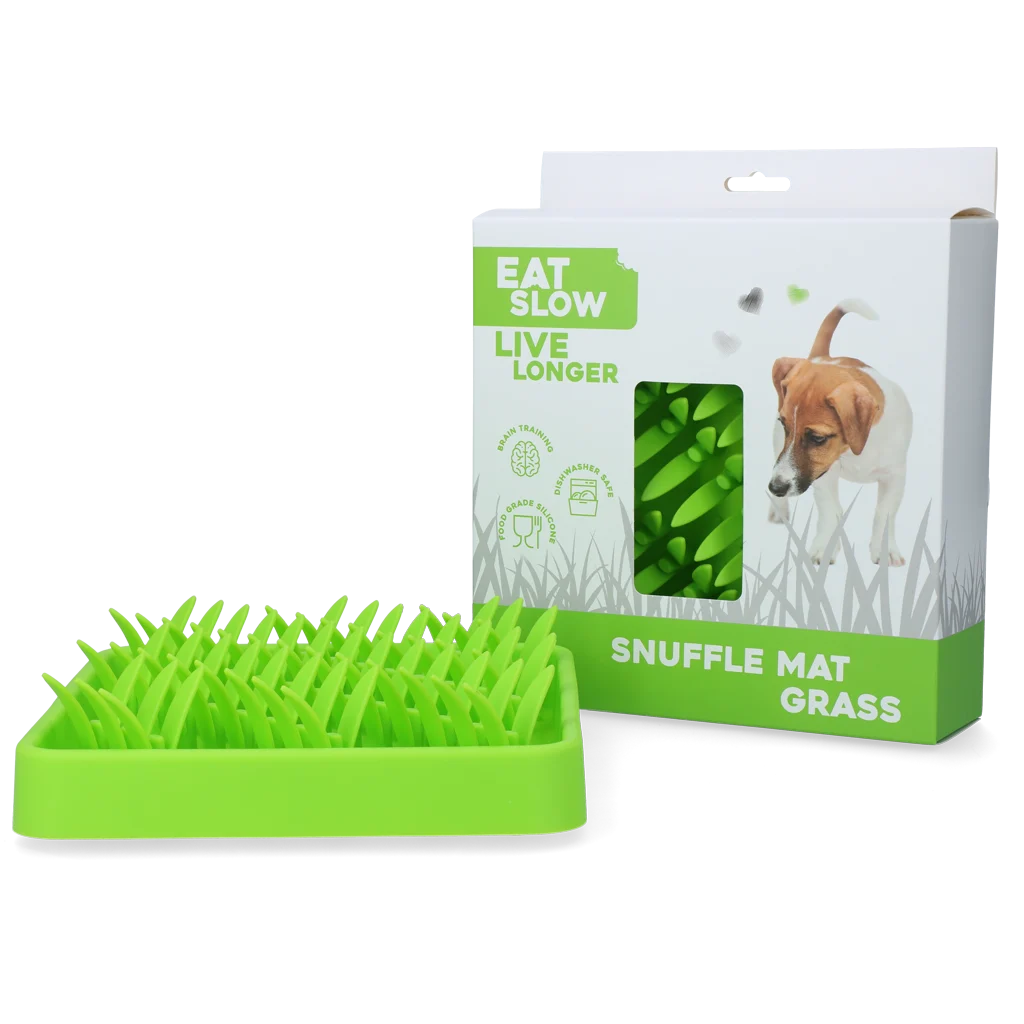 EATS066R.png Silikon Schnüffelmatte mit rutschfester Unterseite – Eat Slow Live Longer Snuffelmat Gras – Bild 1