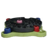 Hunde Futterpuzzle für Trockenfutter und Snacks mit Antirutschfüßen – Eat Slow Live Longer Puzzle Roundabout – Bild 2
