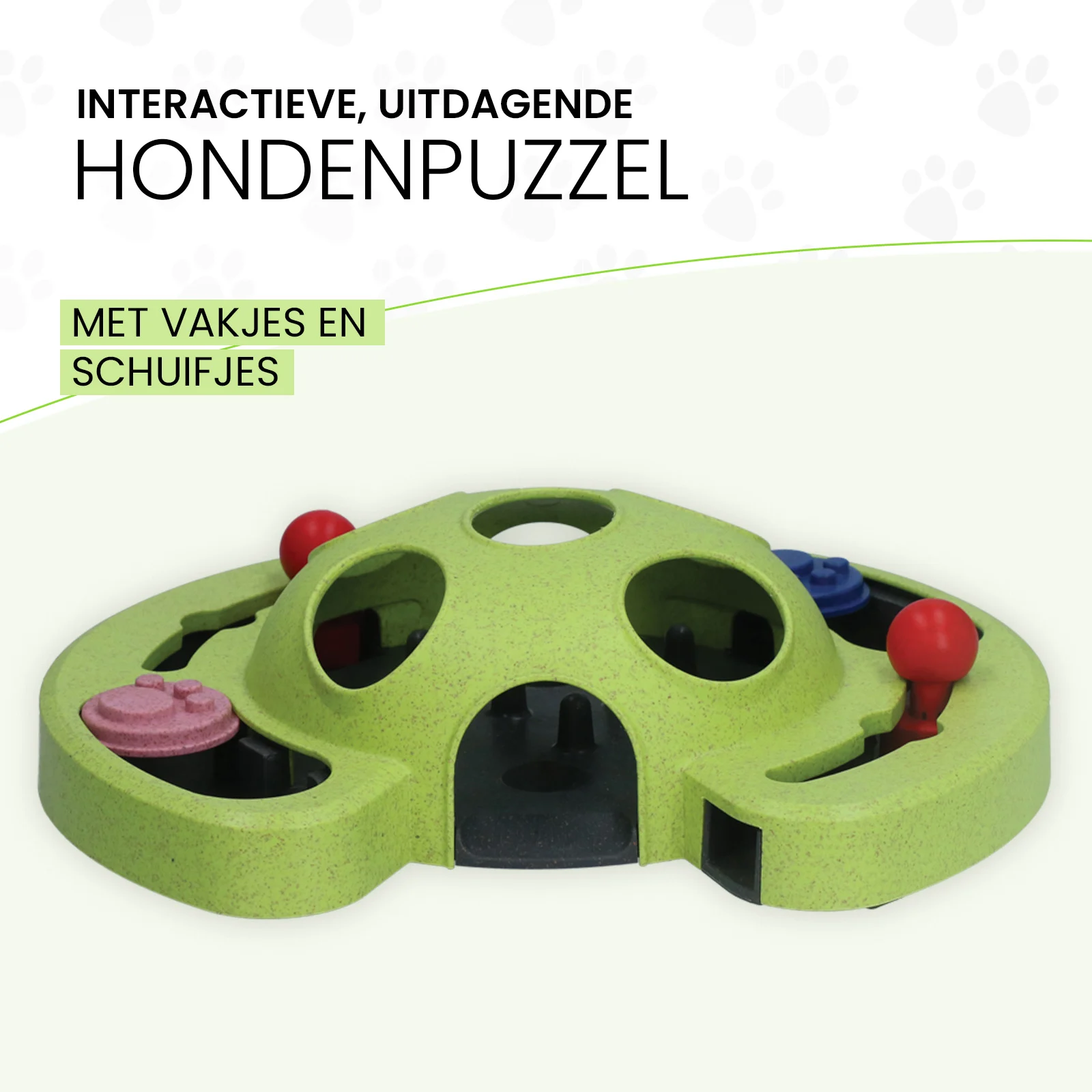Hundepuzzle für Trockenfutter und Snacks mit rutschfesten Füßchen – Eat Slow Live Longer Puzzle Beetle – Bild 4