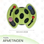 Hundepuzzle für Trockenfutter und Snacks mit rutschfesten Füßchen – Eat Slow Live Longer Puzzle Beetle – Bild 5