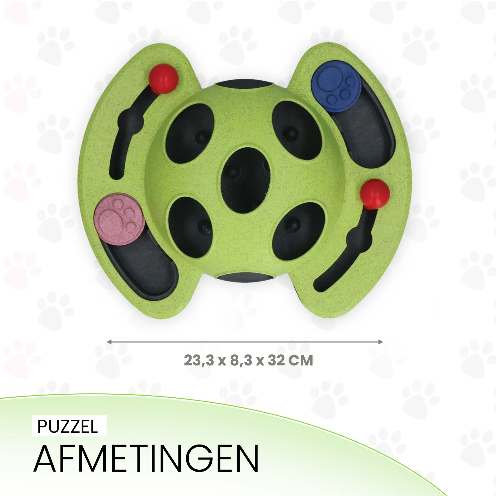 Hundepuzzle für Trockenfutter und Snacks mit rutschfesten Füßchen – Eat Slow Live Longer Puzzle Beetle – Bild 5
