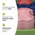 Hundepuzzle mit Schiebeteilen für Trockenfutter und Snacks – Eat Slow Live Longer Puzzle Disc – Bild 5