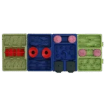 Hundepuzzle für Trockenfutter und Snacks, 13 x 19 cm – Eat Slow Live Longer Mini Puzzle Lush Jungle – Bild 3