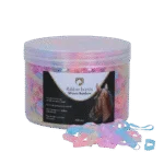 Mähnengummis aus Silikon, 500 Stück, Regenbogen – Excellent Horse Rubber Bands Silicone