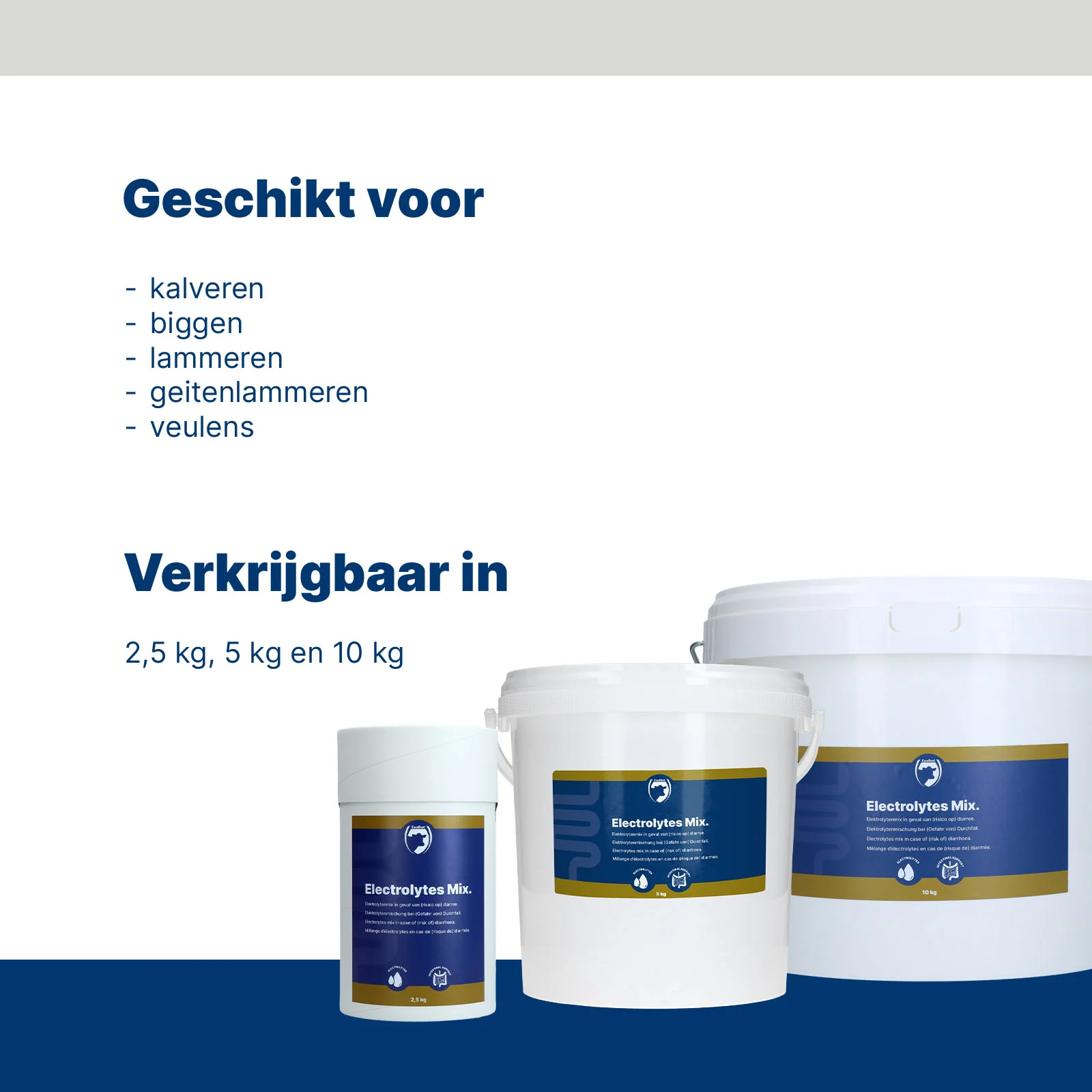 Elektrolytmischung für Kälber 2,5 kg – Excellent Electrolyts-Mix – Bild 4