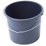 Eimer mit Skala 12 l Schwarz – Bild 2