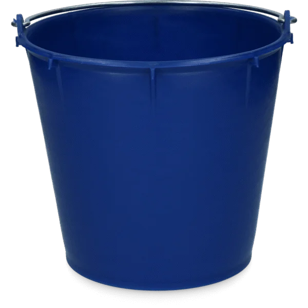 Eimer mit verzinktem Henkel 7 l Dunkelblau – Vplast