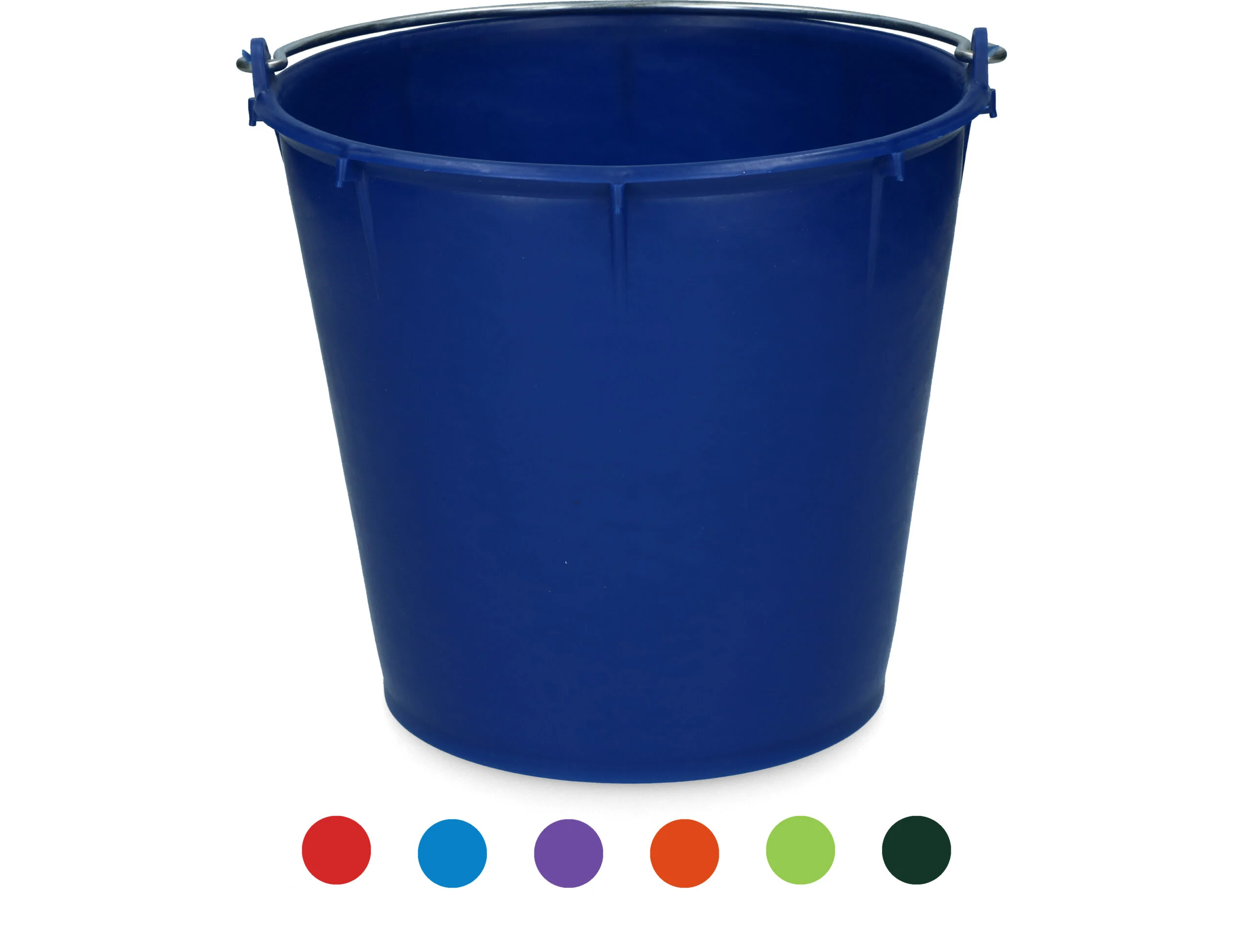 Eimer mit verzinktem Henkel 7 l Dunkelblau – Vplast – Bild 2