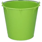 Eimer mit verzinktem Henkel 7 l Limettengrün – Vplast – Bild 2