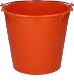 Eimer mit verzinktem Henkel 7 l Orange – Vplast