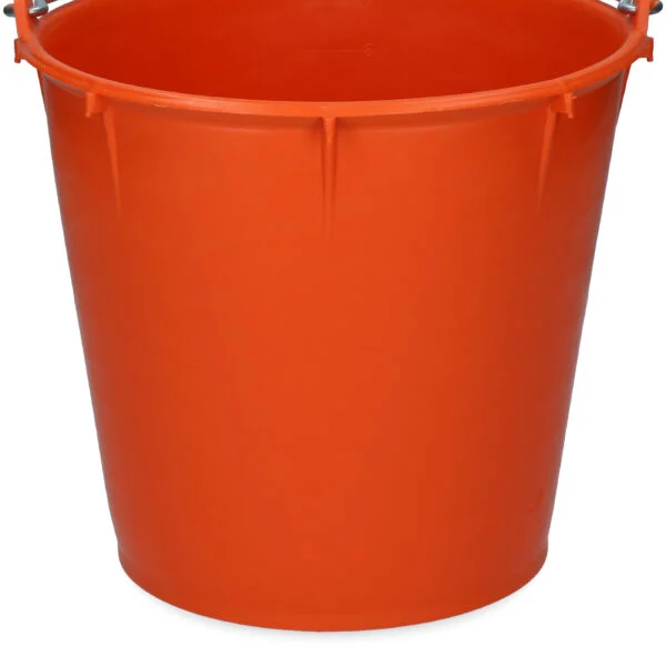 Eimer mit verzinktem Henkel 7 l Orange – Vplast