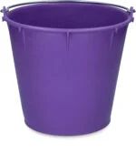 Eimer mit verzinktem Henkel 7 l Lila – Vplast – Bild 2
